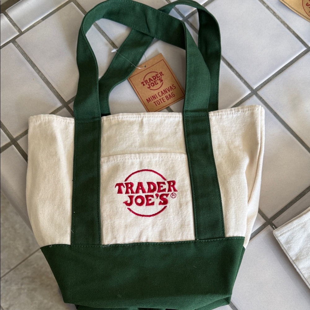NWT Trader Joe's Canvas 2025 Tote Bag